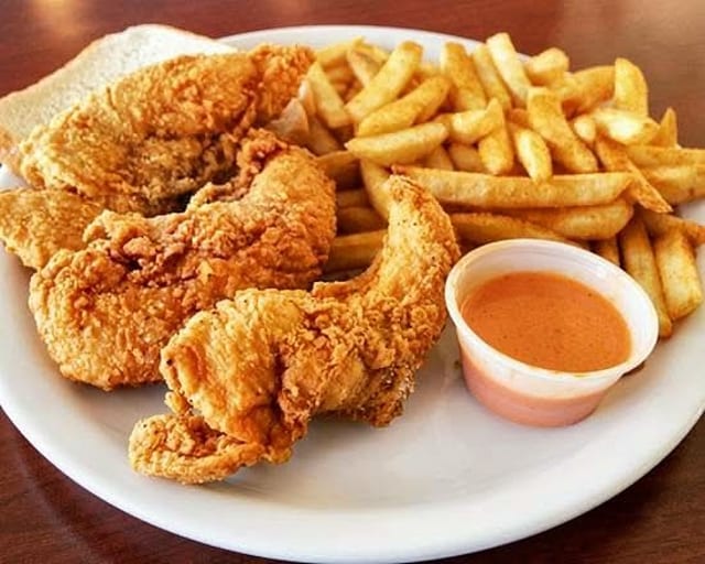 Chicken Tenders Meal.