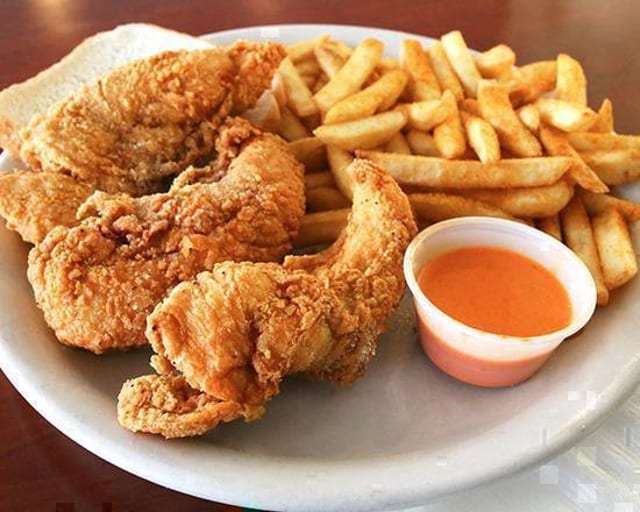 Chicken Tenders Meal.